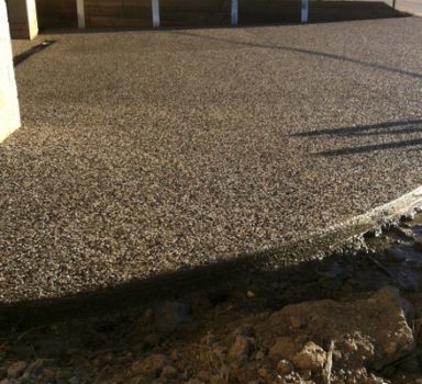 Exposed Aggregate Driveway Design